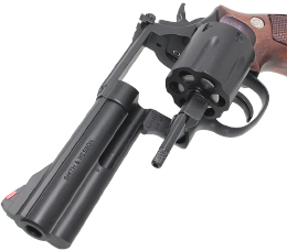 S&W　M586　4in　ABS 木製グリップ付