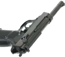 WALTHER P38ブラックメタル
