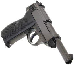 WALTHER P38ブラックメタル
