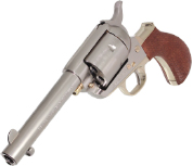 Colt S.A.A. Bard-Head 4.75inch Velor Nickel DX