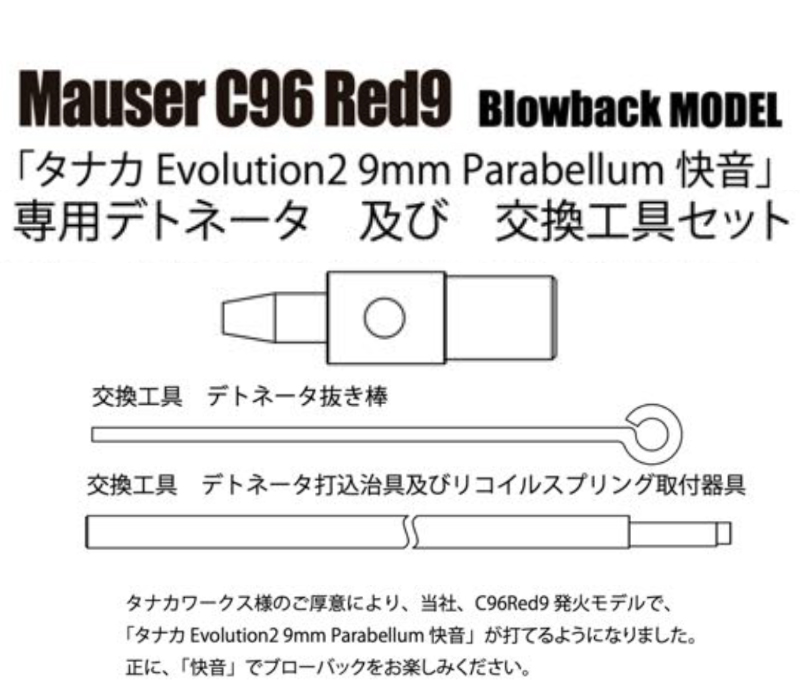 A!CTION C96用 快音カート デトネーター セット