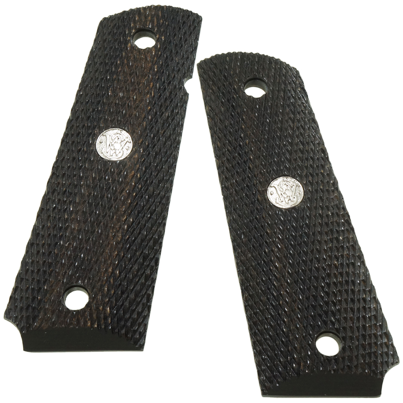 Altamont SW1911 メダリオンフルチェッカー シルバーブラック