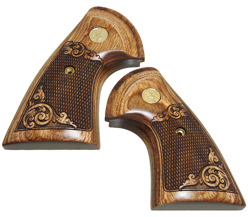 Altamont Colt PYTHON エングレーブ メダル ウォールナット