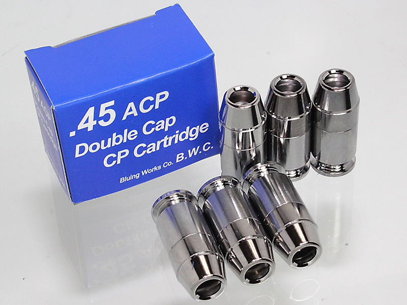 ダブルキャップ.45ACP　カートリッジ SV