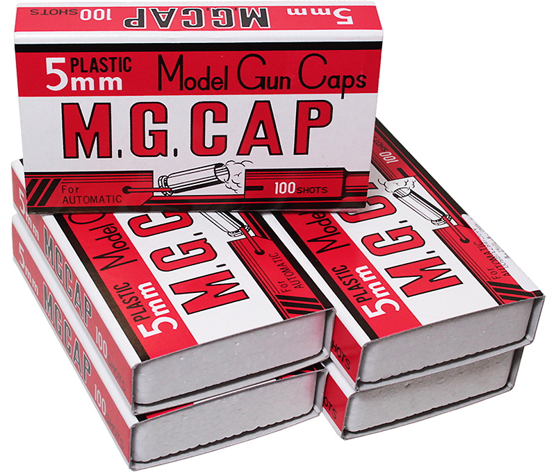 キャップ火薬　5mm　MGキャップ 5個セット