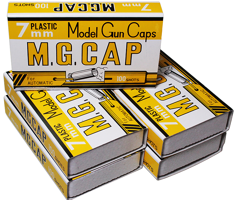 キャップ火薬　7mm　MGキャップ 5個セット