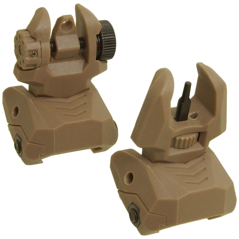 FMA FAB Defence Back Up Sight DE