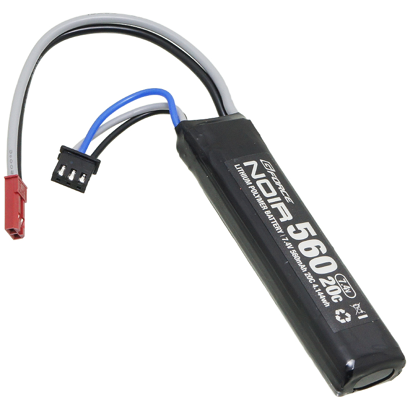 G Force NOIR Lipo 7.4v 560mAh