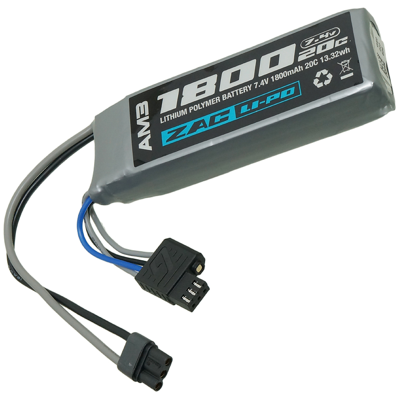 G Force ZAC Lipo 7.4v 1800mAh MR-30