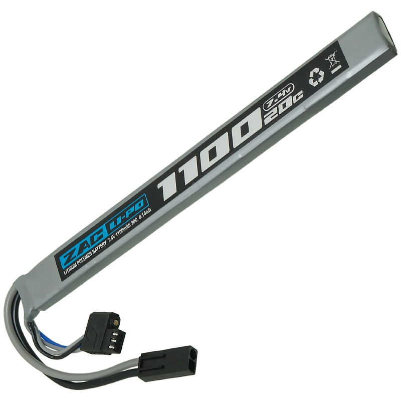 G Force ZAC Lipo 7.4v 1100mAh AK