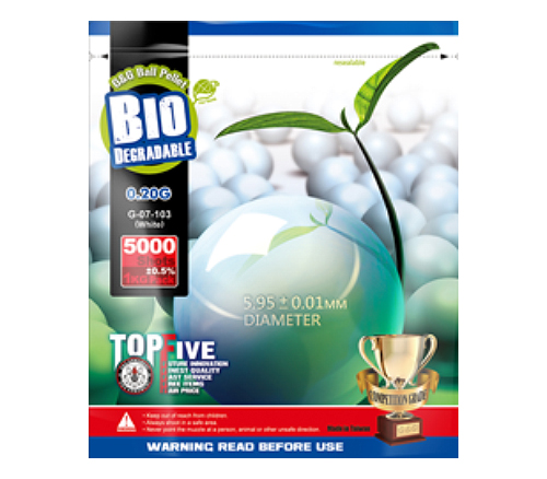 G&G Bio BB 0.2g White 5000P