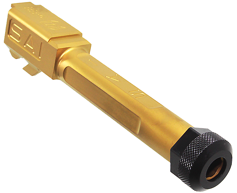 GUnsModify GLOCK19用 SAI ボックスフルートバレル Gold