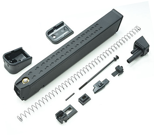 GUARDER GLOCK アルミロングマガジン キット GLK-136(BK)