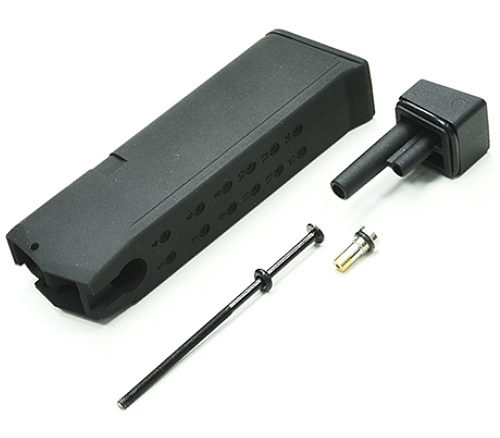 GUARDER GLOCK19 Gen.3 アルミ マガジンケース GLK-190(BK)