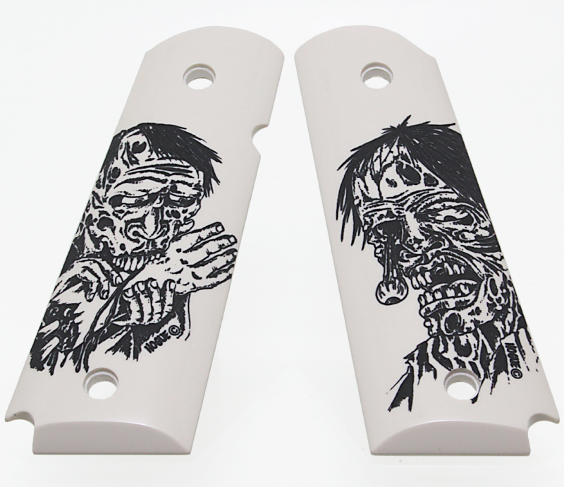 HOGUE 45034 GM用ポリマーグリップ ZOMBIE
