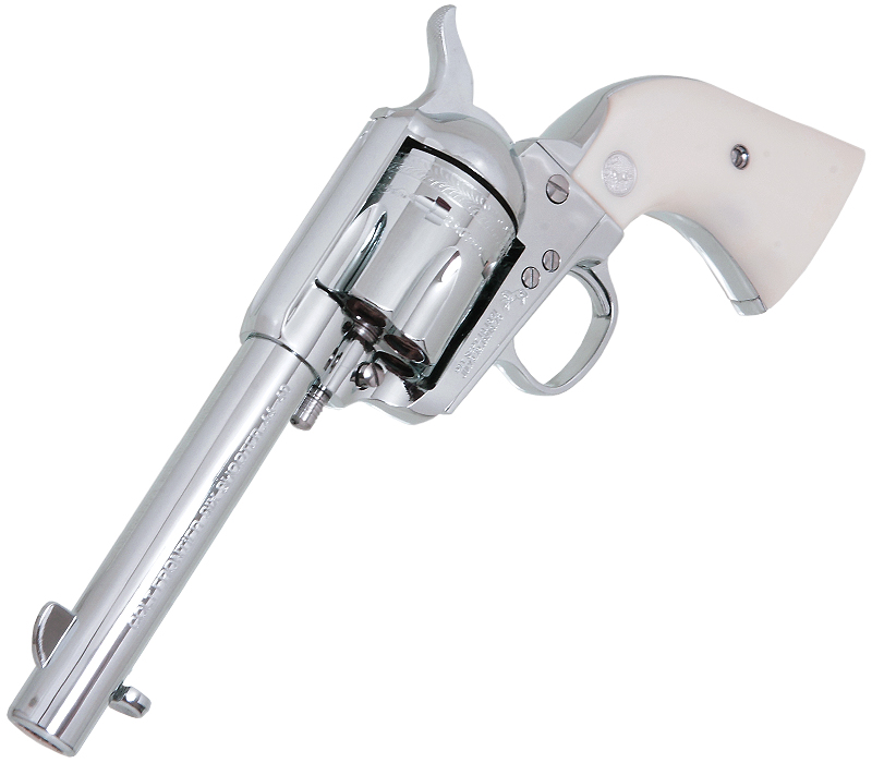 COLT FRONTIER SIX SHOOTER .44-40 All Silver