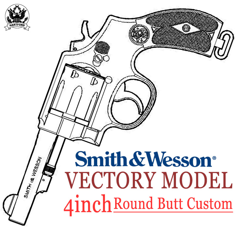 S&W　VICTORY MODEL 4inch CUSTOM