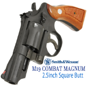 Smith & Wesson M19 2.5inch Square HWS