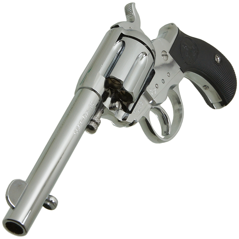 COLT M1877 LIGHTNING 4.5inch ALL SILVER