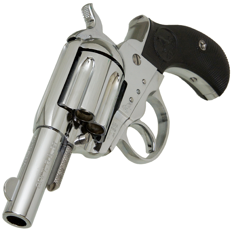 COLT M1877 LIGHTNING 2.5inch ALL SILVER