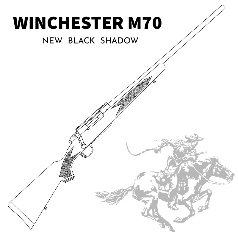 WINCHESTER M70 BLACK SHADOW