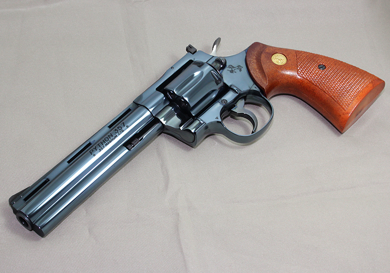 Colt PYTHON 6in BLUING Custom