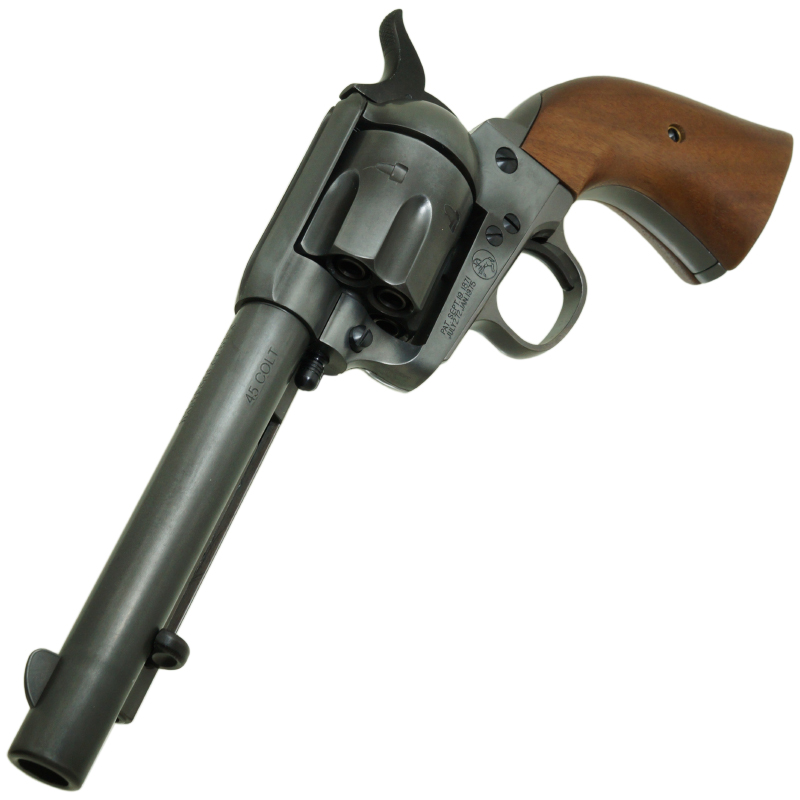 New Colt S.A.A. 1st LATE 5 1/2 EXHW 木製グリップ