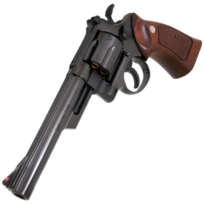 S&W M29 6.5in Deep-BK 木製グリップ