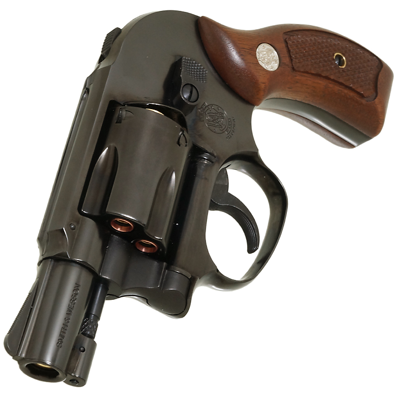 S&W M49 BODY GUARD Deep-BK 木製グリップ
