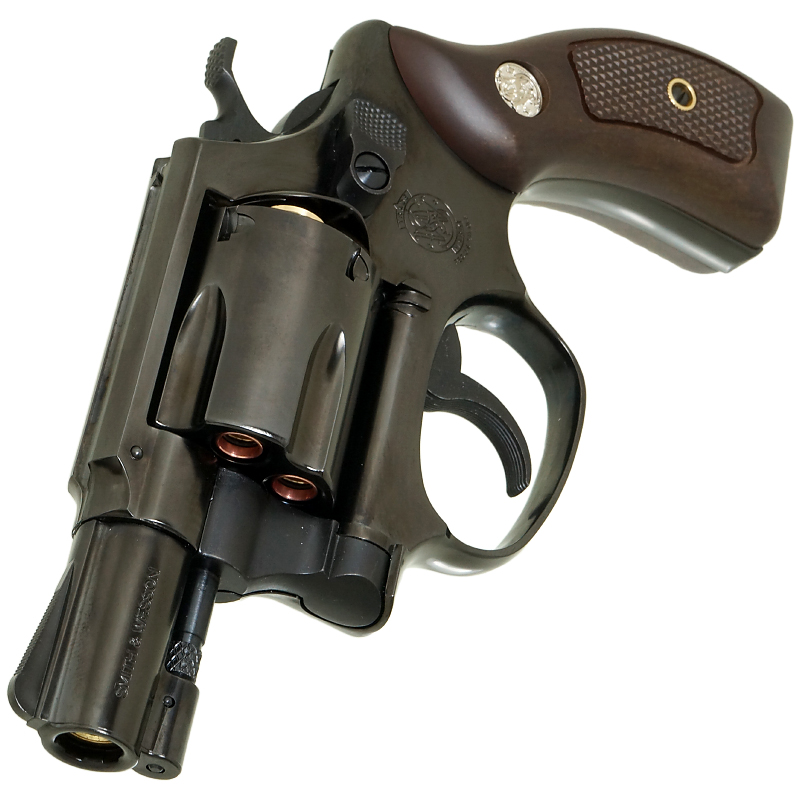 S&W M36 Cheef's SPL Deep-BK 樹脂グリップ