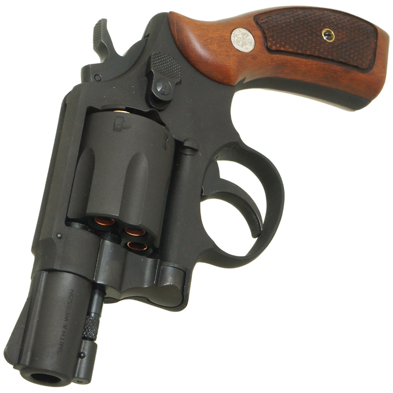 S&W M10 2inch HW 木製グリップ
