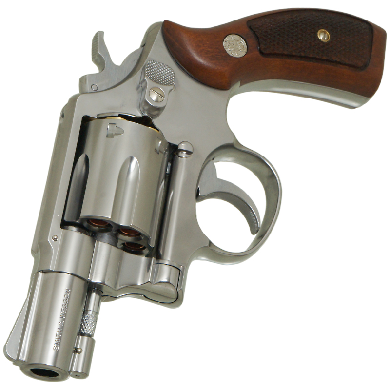 S&W M64 2inch SV 木製グリップ