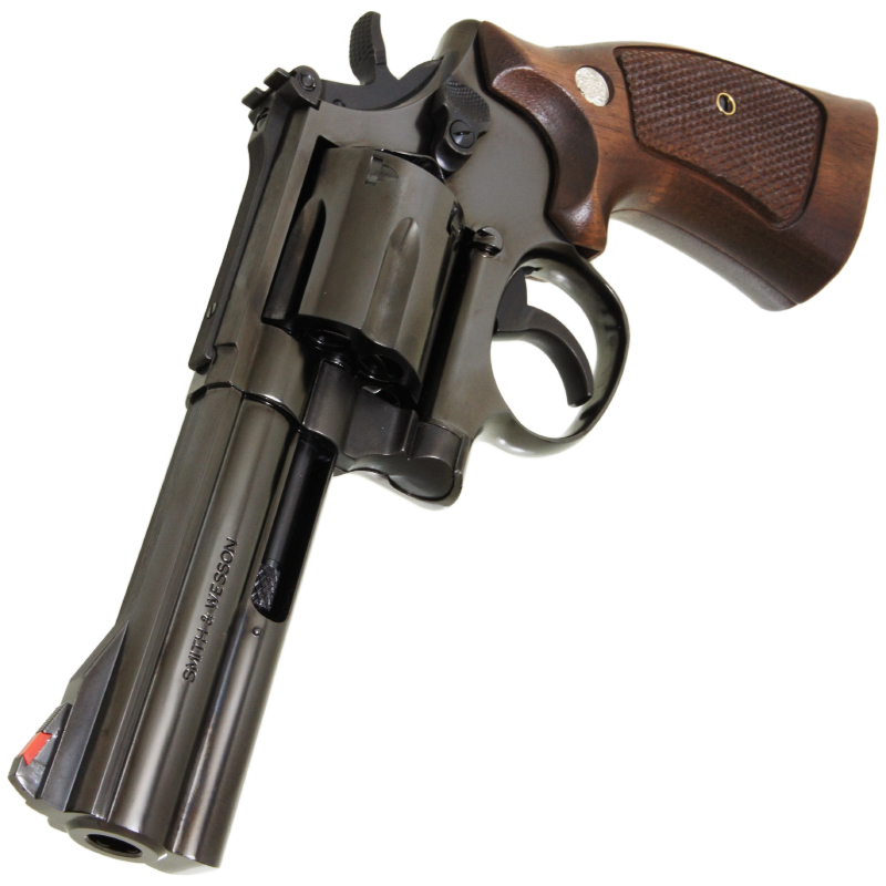 S&W　M586　4in　Deep-B ABS 木製グリップ付