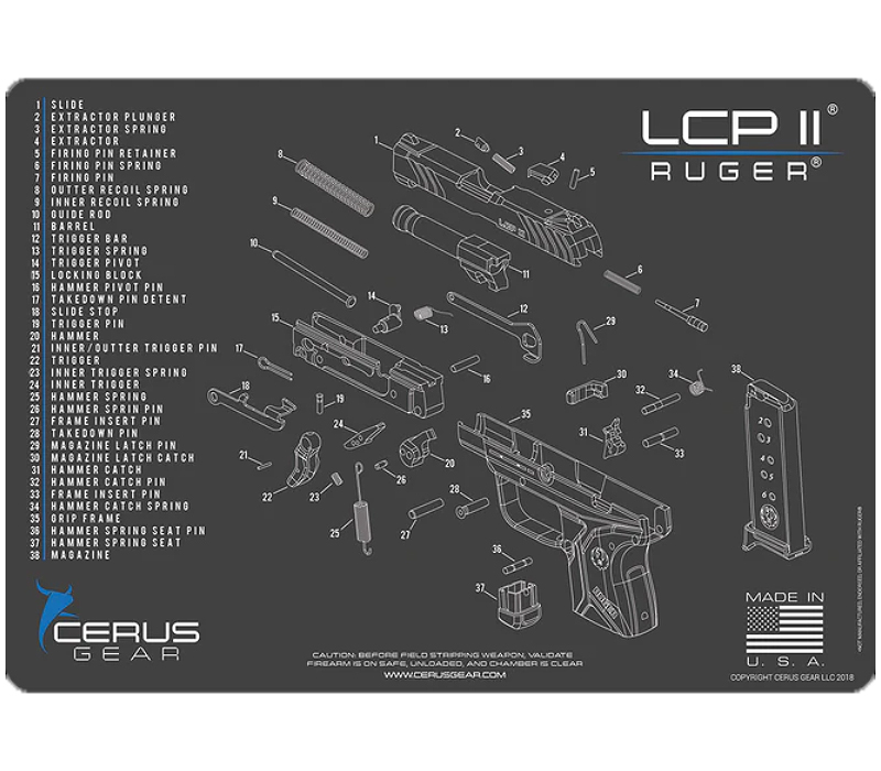 CERUS GEAR HANDGUN MAT LCP2