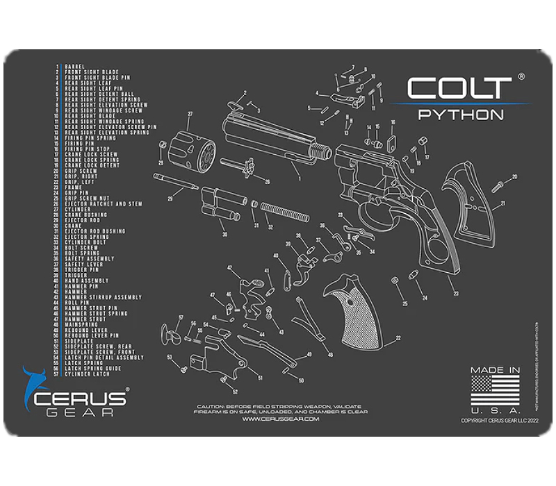 CERUS GEAR HANDGUN MAT PYTHON