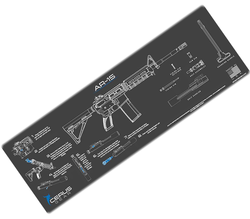 CERUS GEAR RIFLE MAT AR15　INSTRUCTION Grey