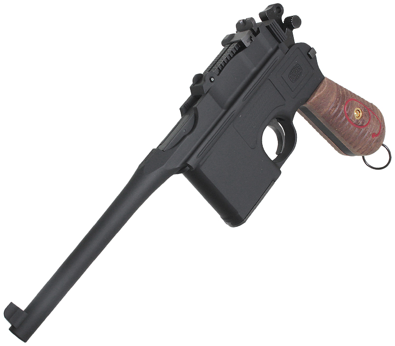 A!CTION Mauser C96 Red9 マットブラック