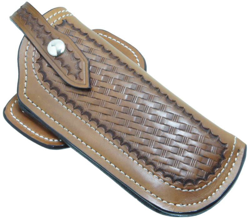 LEATHER ART KEIN マテバ用ホルスター 6inch バスケット Br
