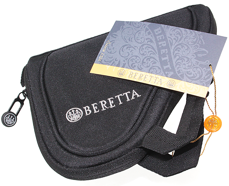 BERETTA Black Pistol Rug 8"