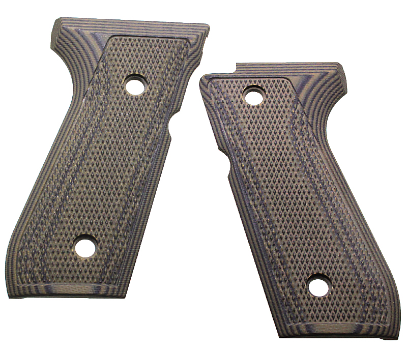 Pachmayr #61080 G10 M92 Grn/Blk Checker
