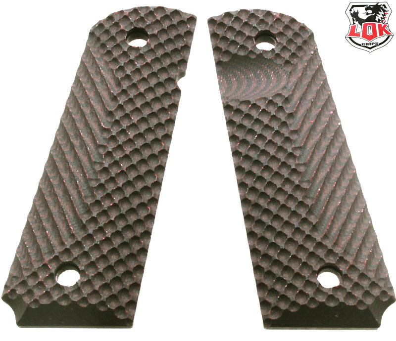 LOK GRIPS 1911 LOK OPS DR/BK