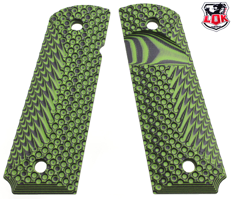 LOK GRIPS 1911LOK Ops Extreme Mg Release ZG/BK
