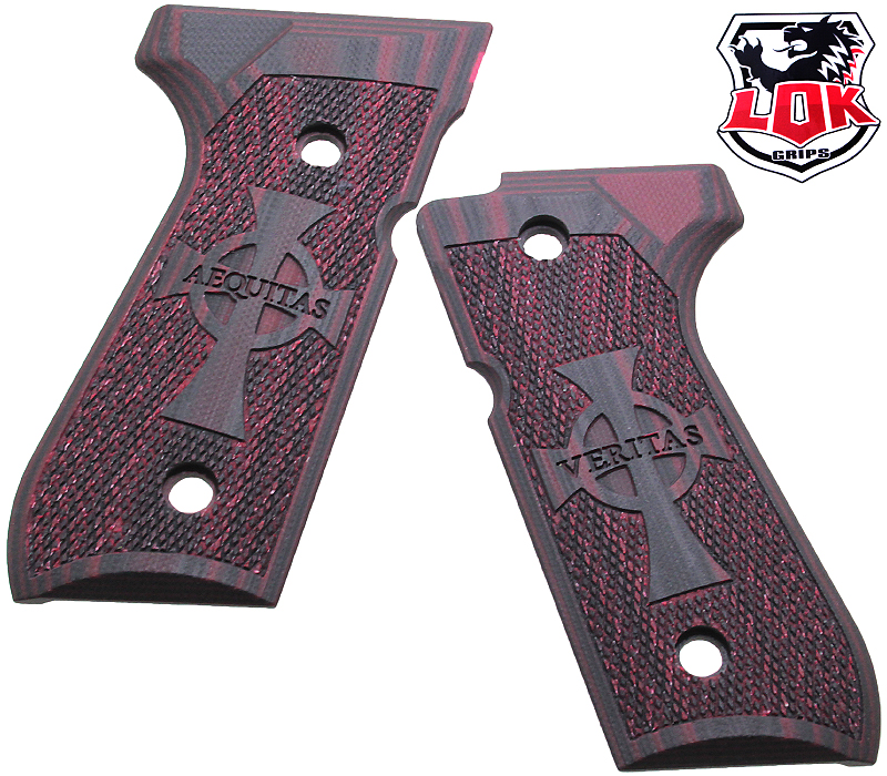 LOK GRIPS M92VERITAS AEQUITAS DRB