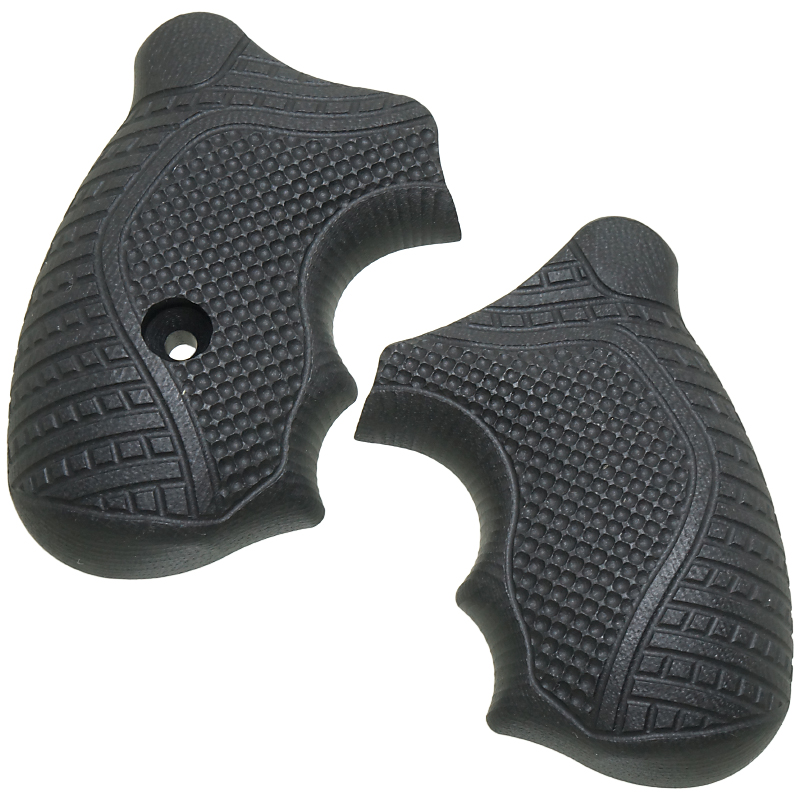LOK GRIPS J-Frame Round 2FingerVeloce G10 BK LK-J-2F-V-01