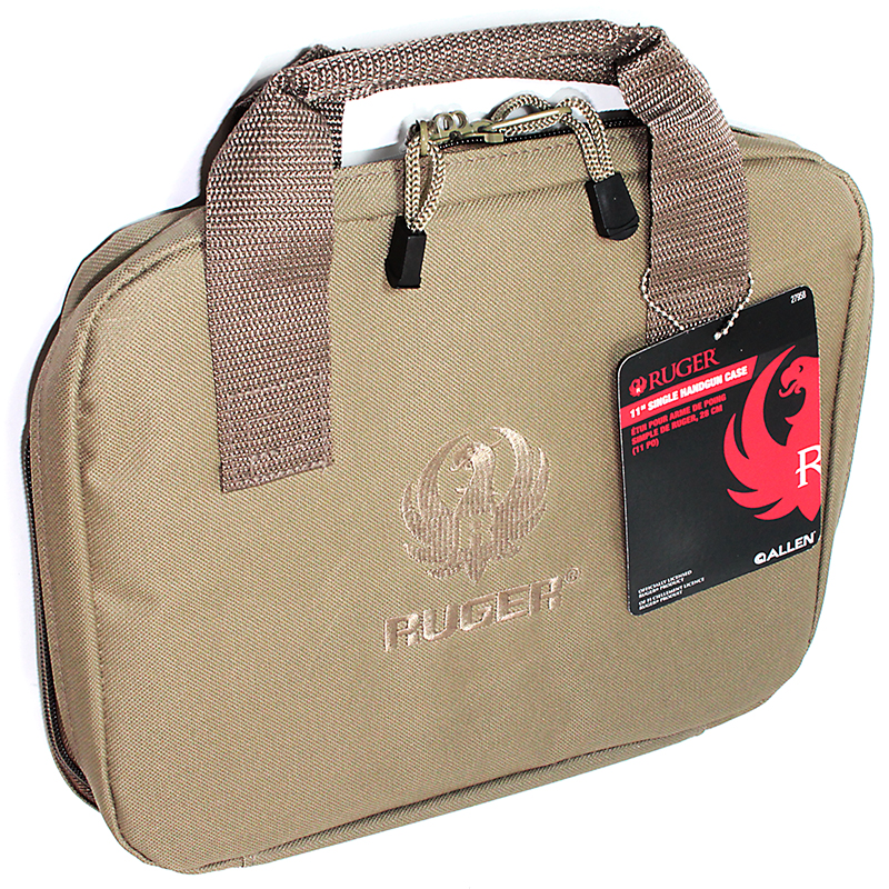 STARM RUGER 11"Single Handgun Case TAN