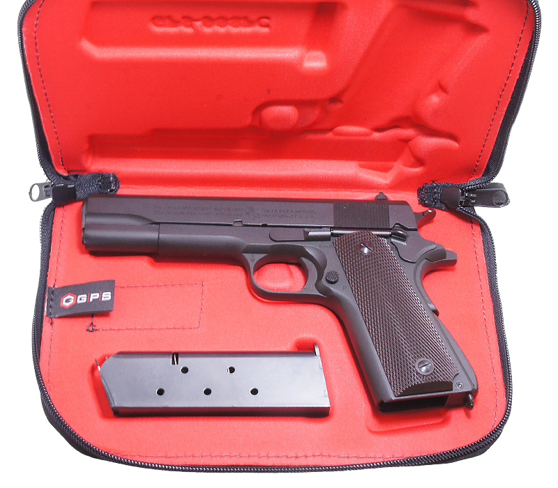 Colt M1911 専用 高級木製化粧箱 GUNケース (RedModel) その他