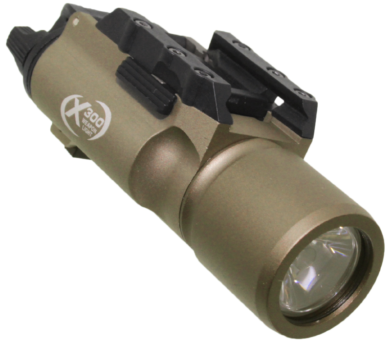 X300 TACTICAL Type Flash Light Gray