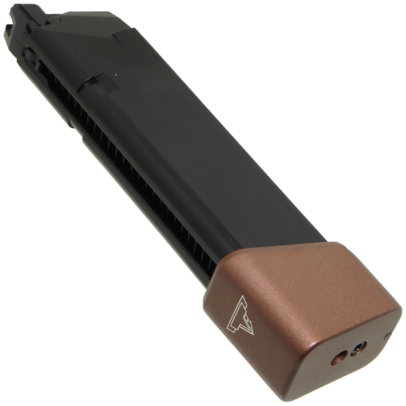 T8 Airsoft マルイ GLOCK TTI エクステンドマガジン BRONZE