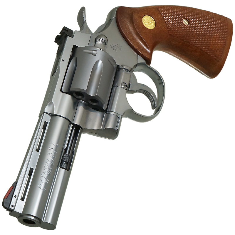 Colt PYTHON 4in Stailless Finish R-model