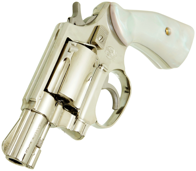 S&W .38Chiefs Special 2inch "Travis" Nickel Finish